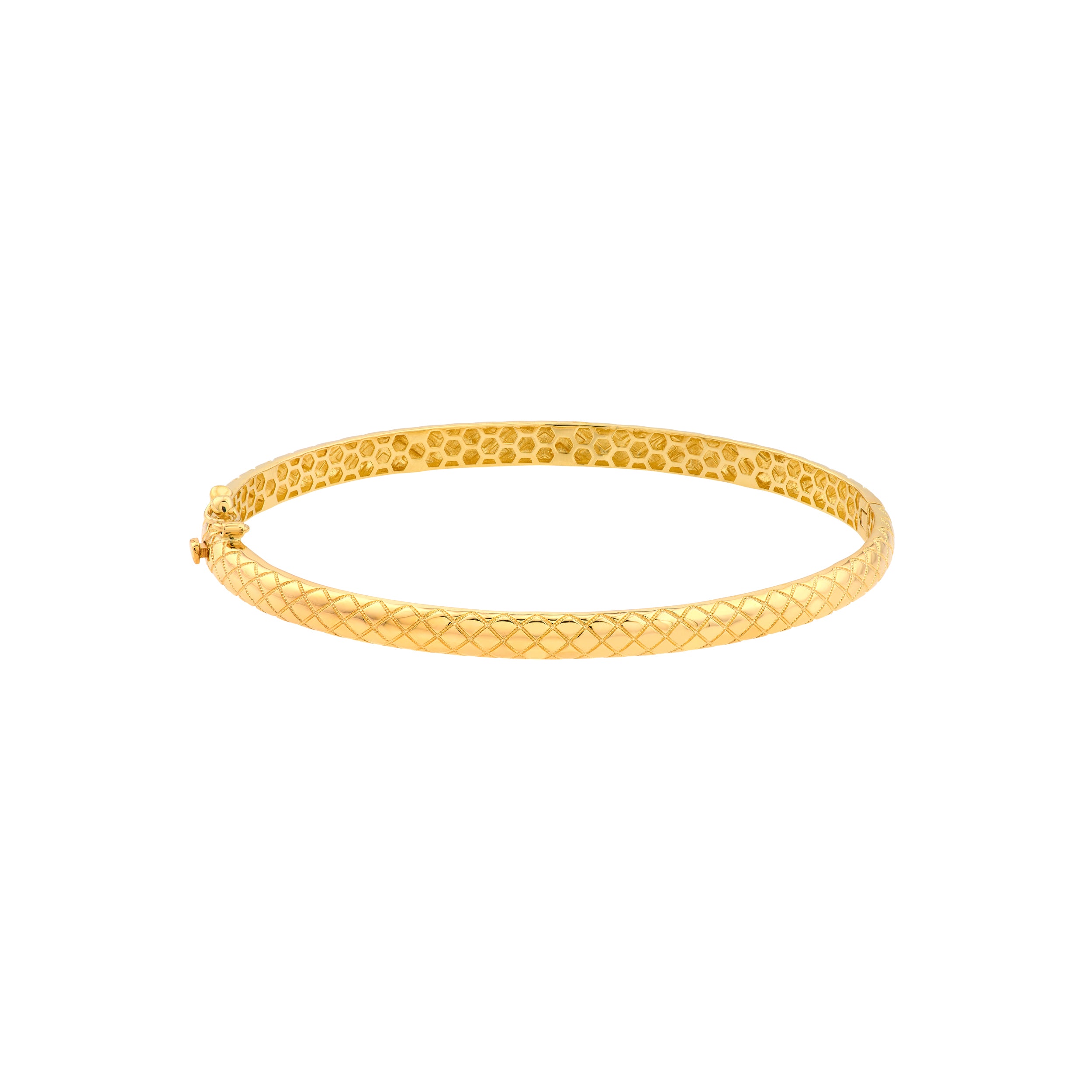 SQUARE BANGLE | 10K YELLOW GOLD | TM024347-10Y - Brownlee Jewelers