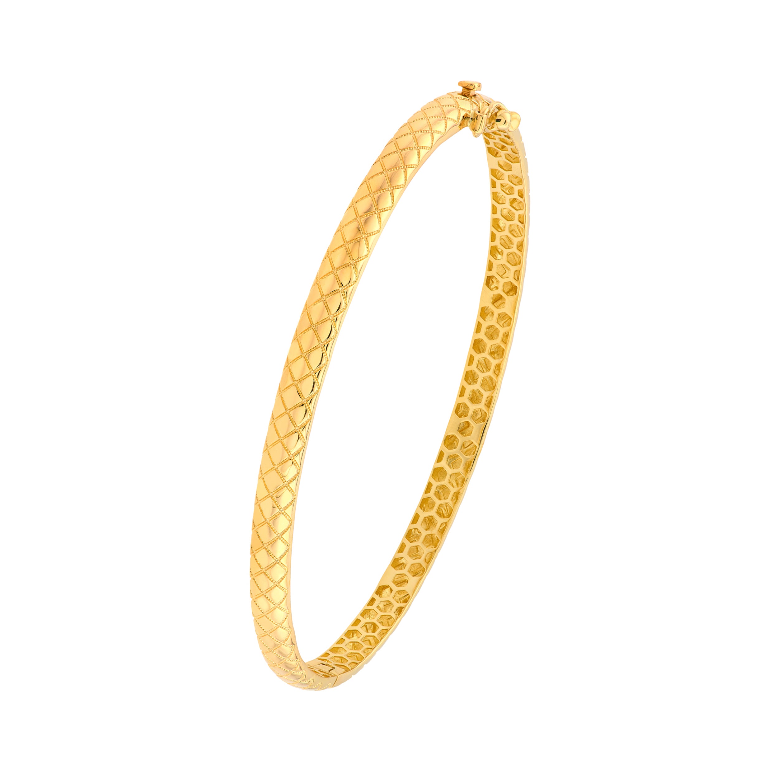 SQUARE BANGLE | 10K YELLOW GOLD | TM024347-10Y - Brownlee Jewelers