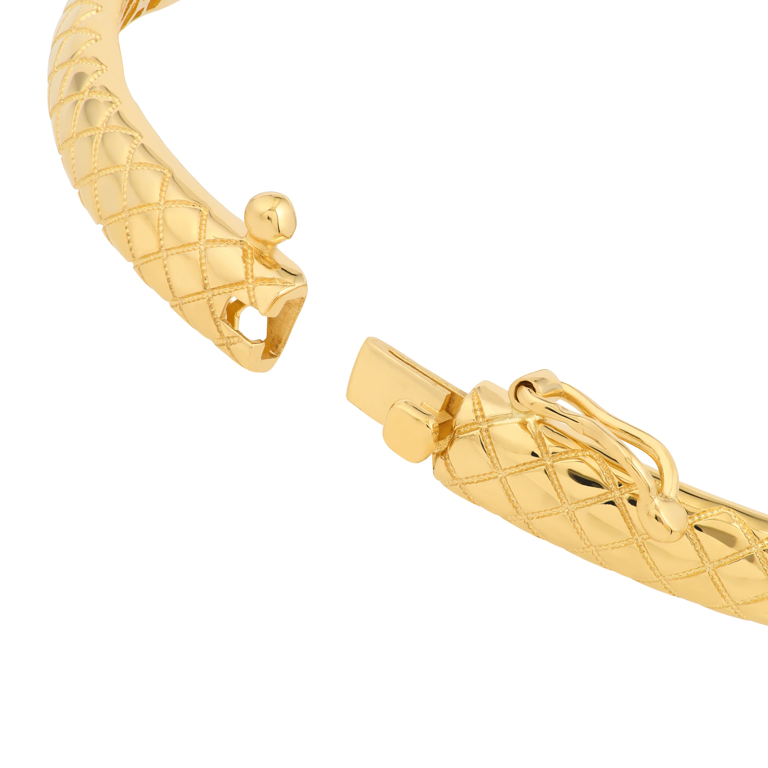 SQUARE BANGLE | 10K YELLOW GOLD | TM024347-10Y - Brownlee Jewelers