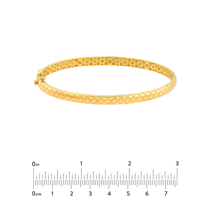 SQUARE BANGLE | 10K YELLOW GOLD | TM024347-10Y - Brownlee Jewelers