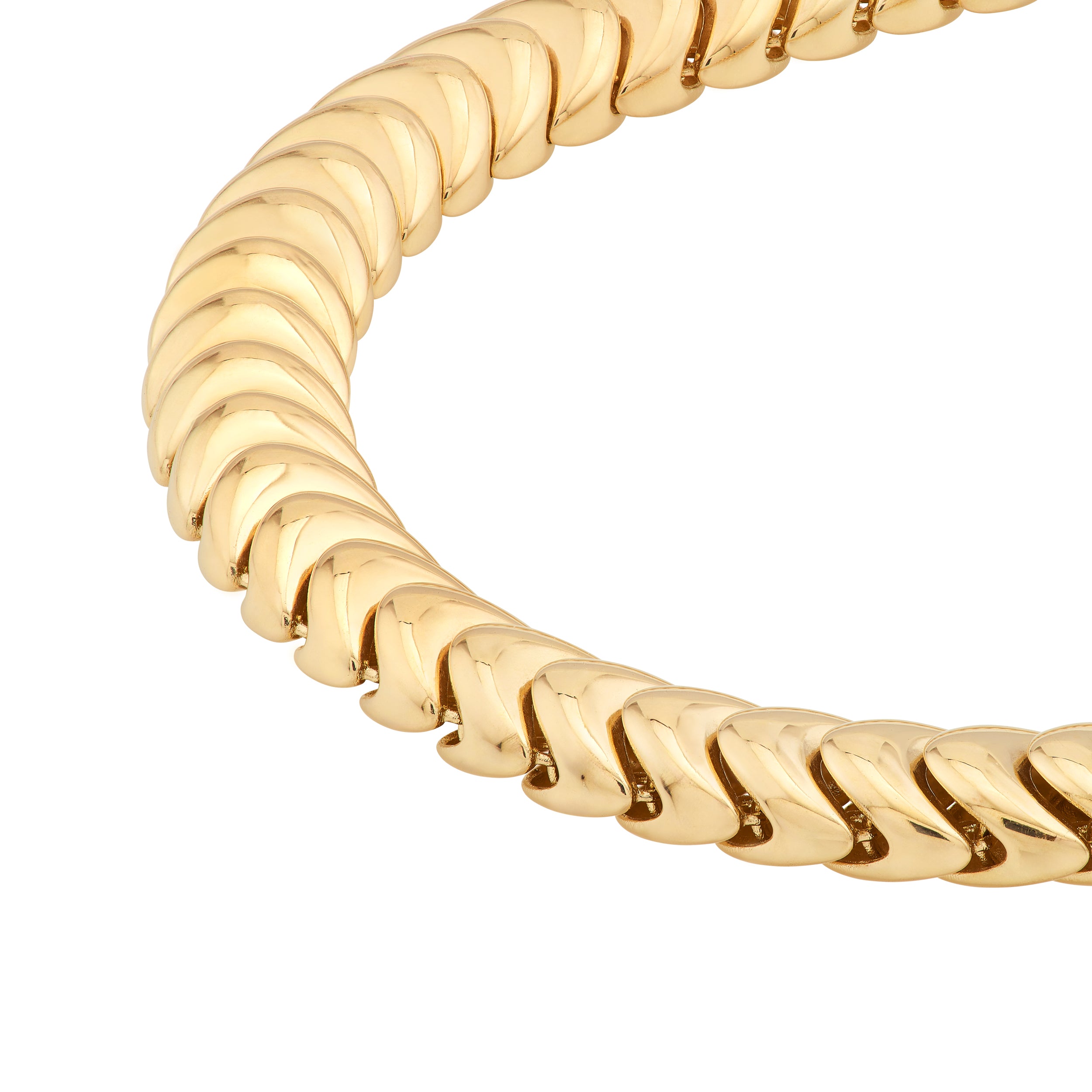 7.25" POLISHED BRACELET | 14K YELLOW GOLD | TM024372-14Y - Brownlee Jewelers