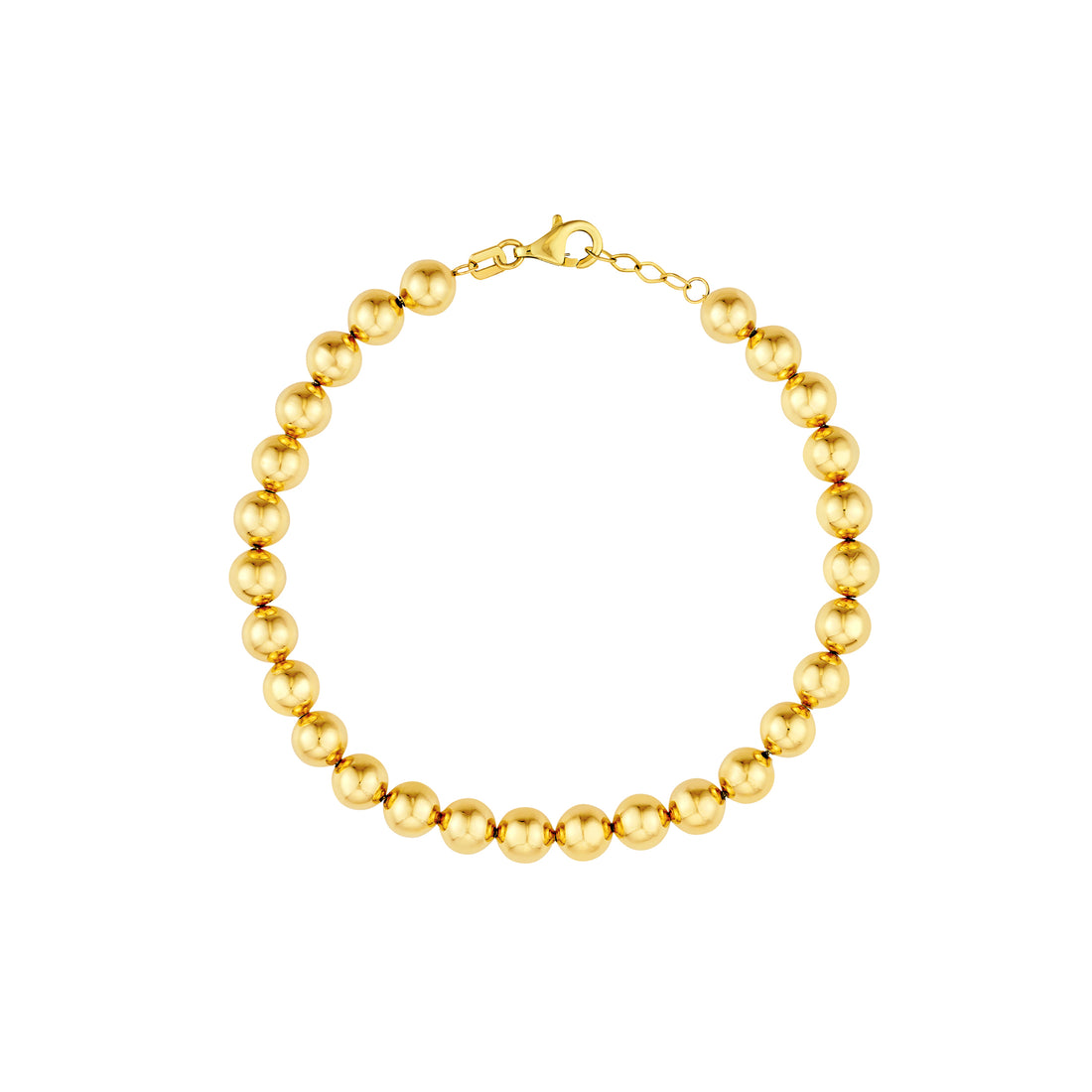 8.5" 6MM ADJUSTABLE BRACELET | 14K YELLOW GOLD | TM024557-14Y - Brownlee Jewelers
