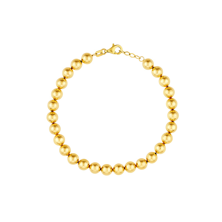 8.5" 6MM ADJUSTABLE BRACELET | 14K YELLOW GOLD | TM024557-14Y - Brownlee Jewelers