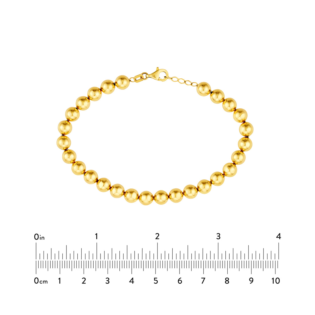 8.5" 6MM ADJUSTABLE BRACELET | 14K YELLOW GOLD | TM024557-14Y - Brownlee Jewelers