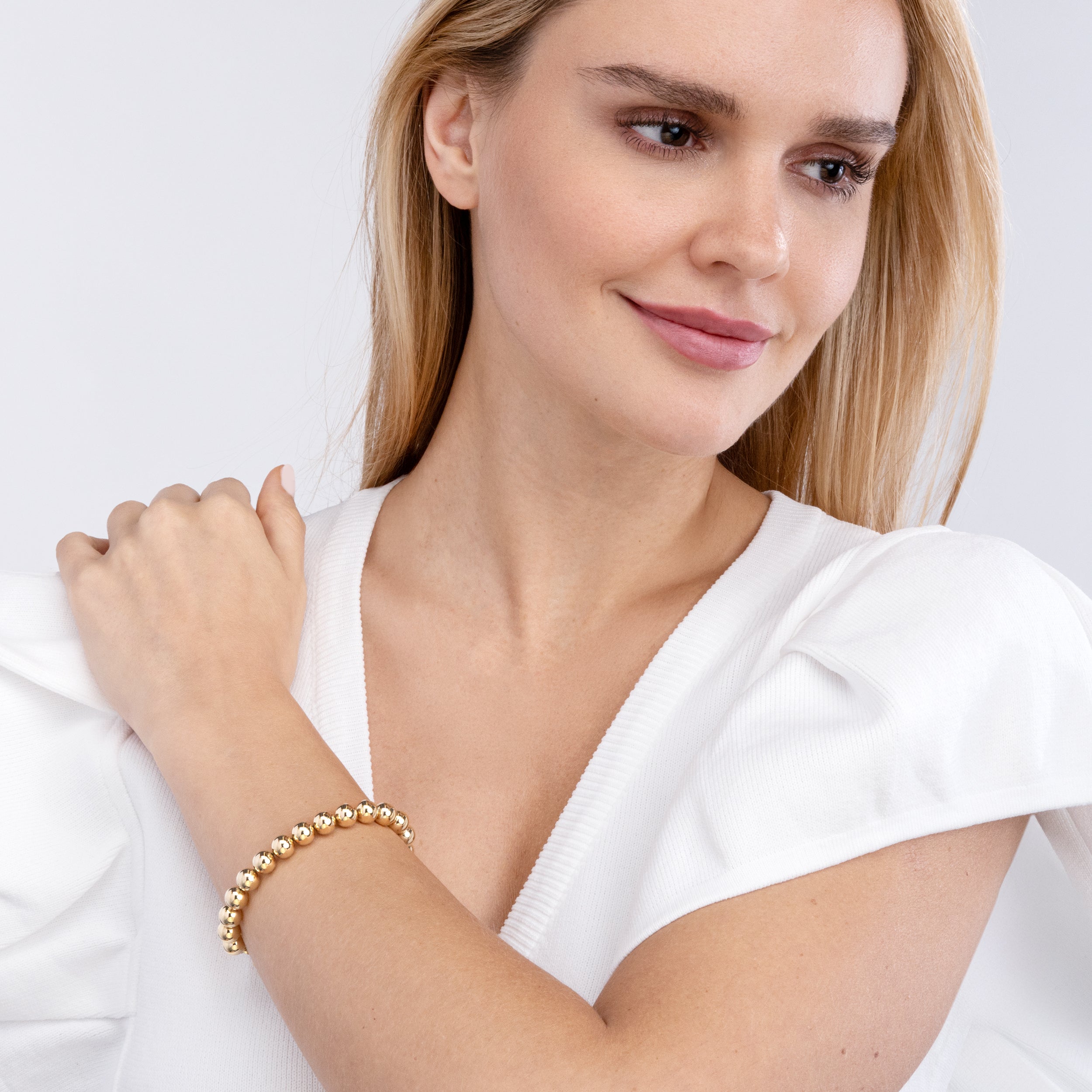 8.5" 8MM BRACELET | 14K YELLOW GOLD | TM024932-14Y - Brownlee Jewelers