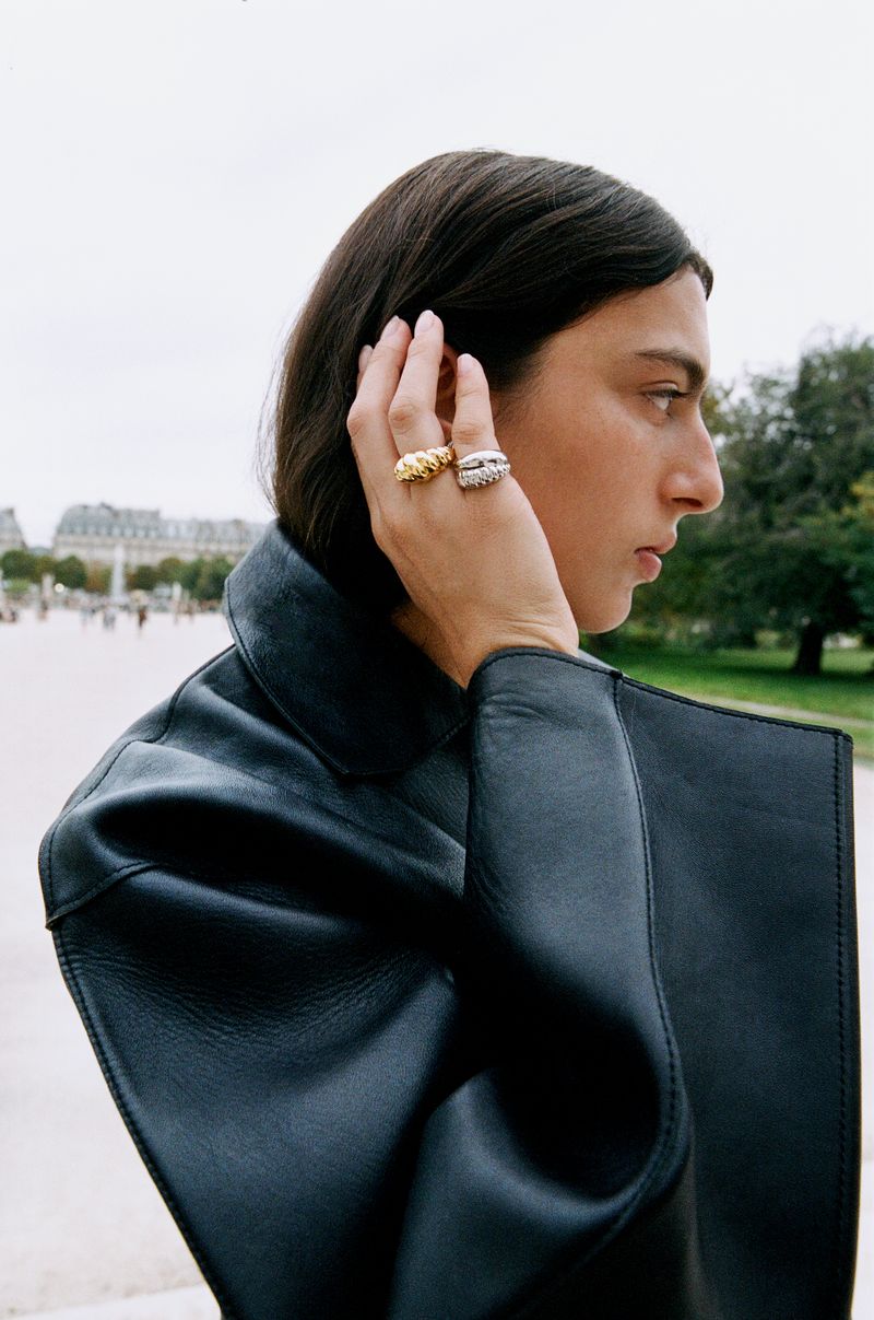 TULIP RING, GOLD