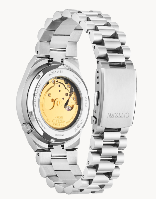 The TSUYOSA Automatic, from the NJ015 series, brings ultramodern sports styling right to your wrist