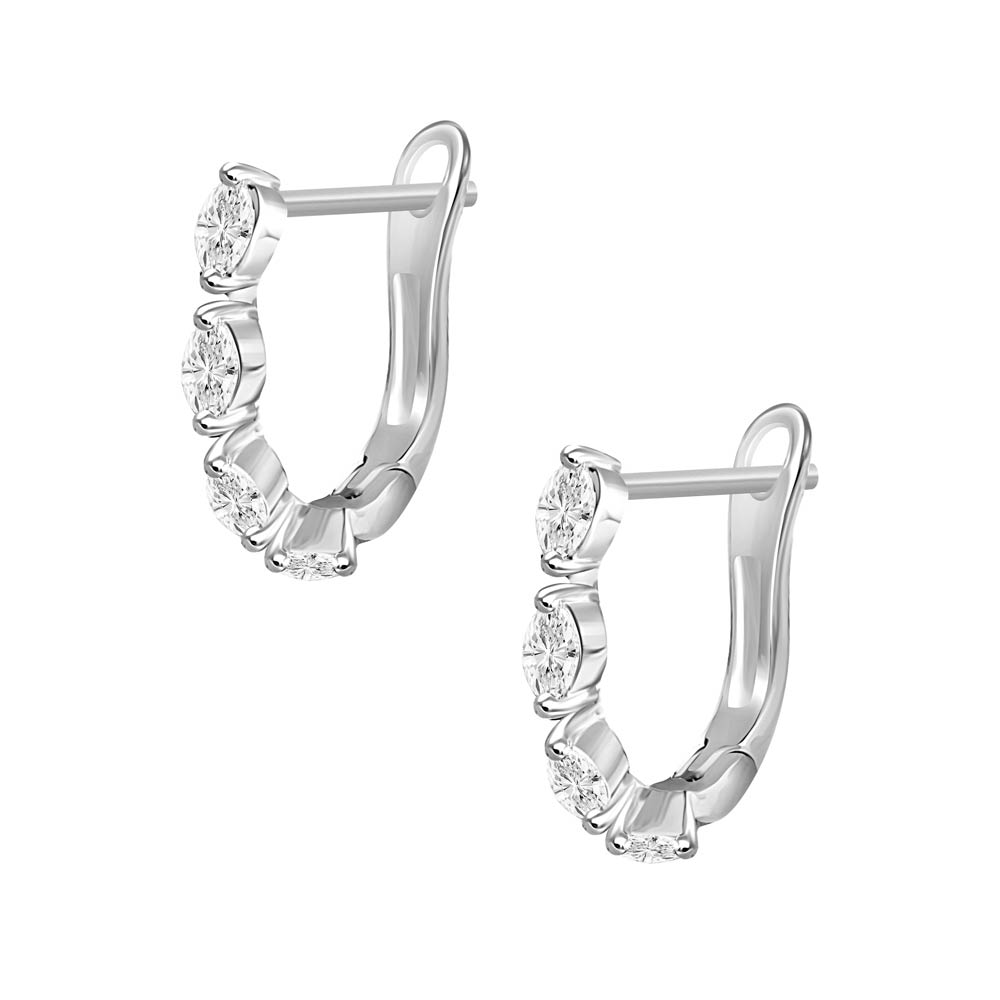 18KWG DIA .28CT ERS - Brownee Jewelers