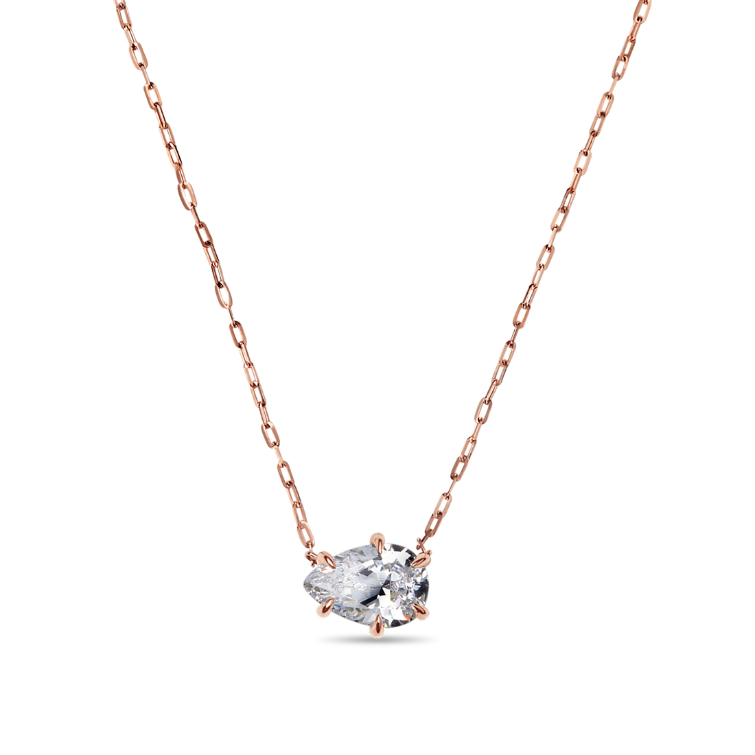 Pear Diamond Pendant