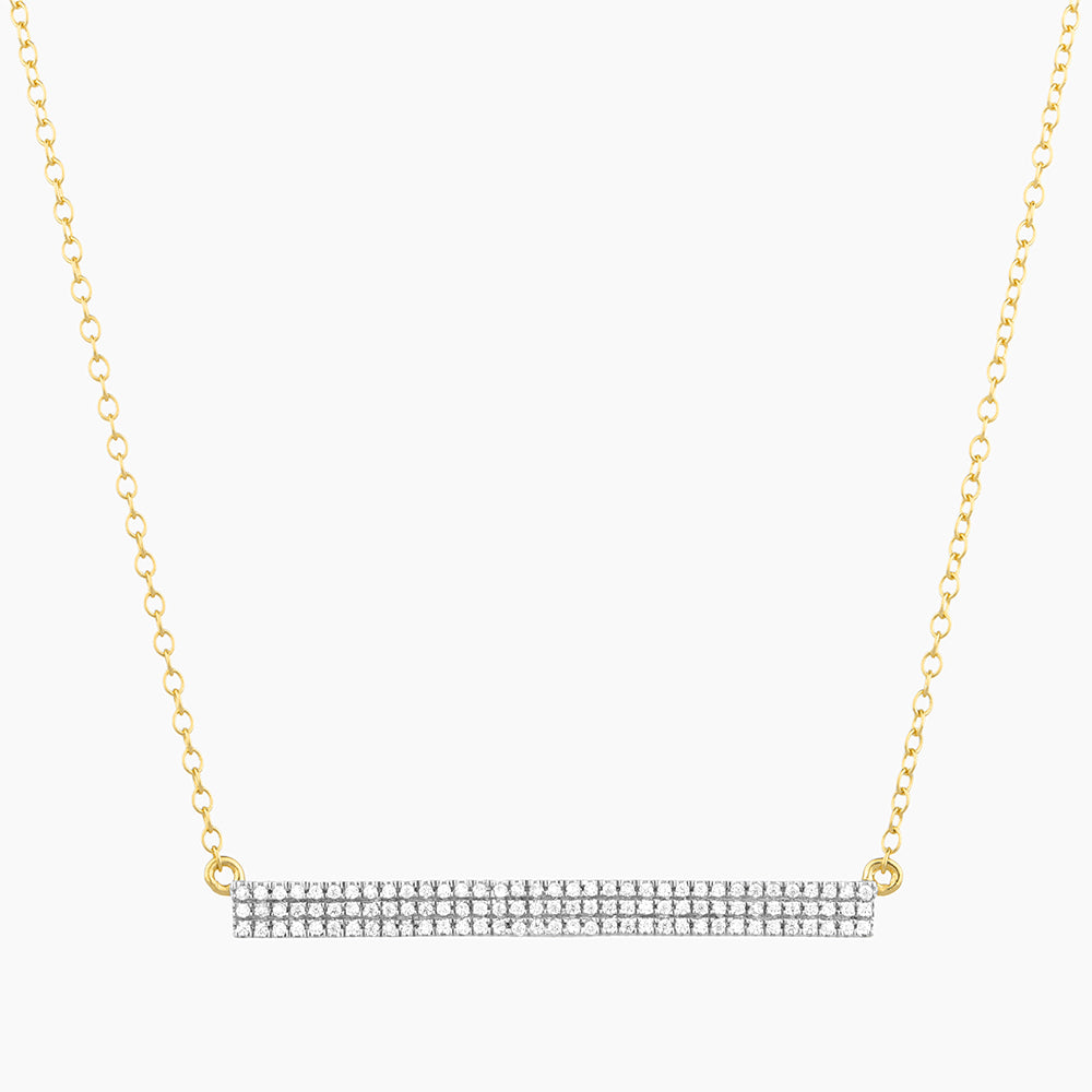 Diamond Bar Fashion Pendant 