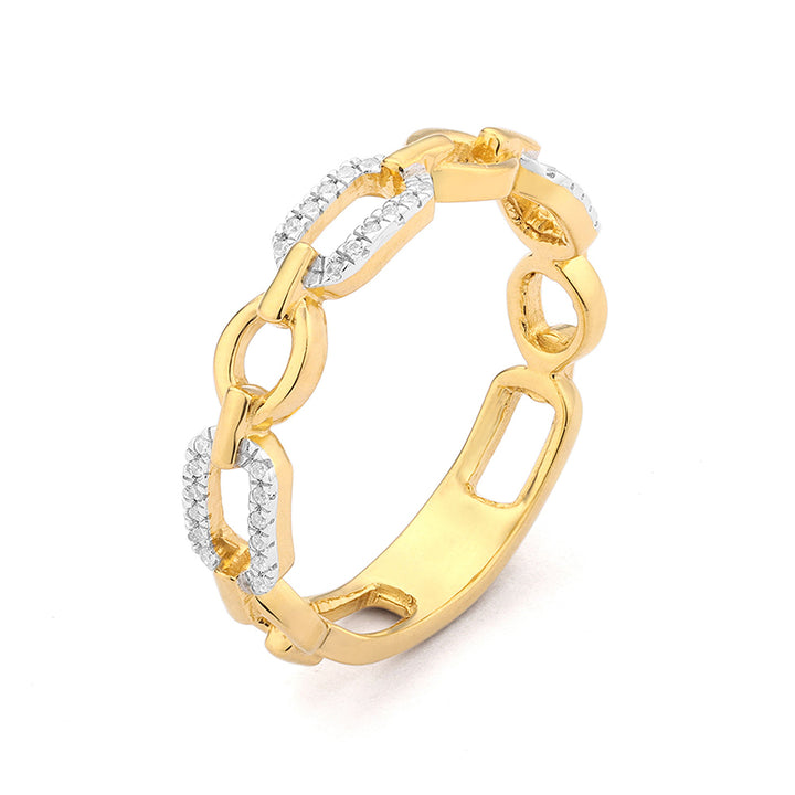 Linked Forever To You Diamond Ring