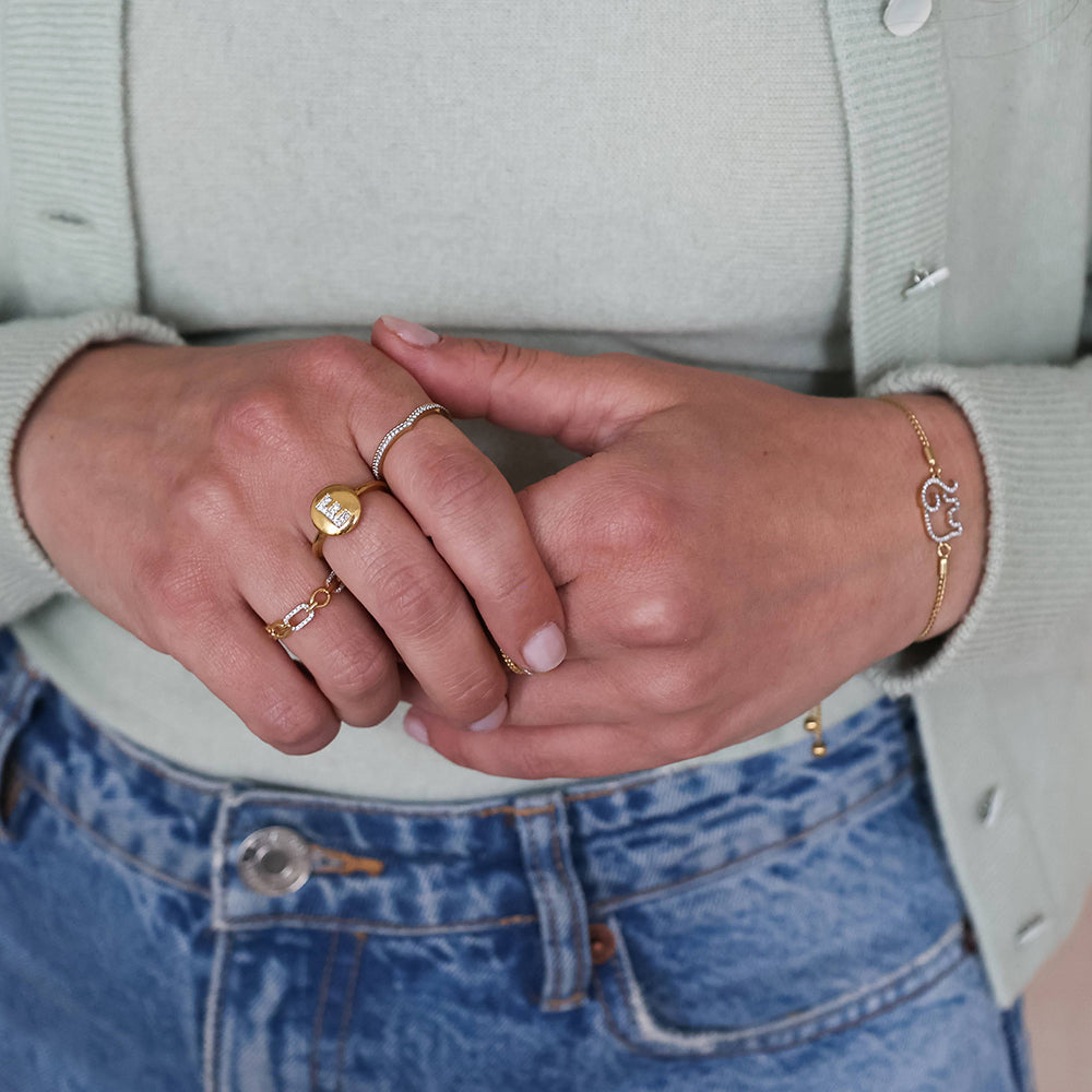 Linked Forever To You Diamond Ring