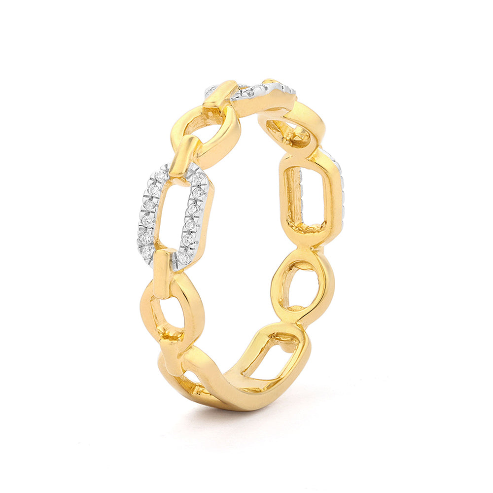 Linked Forever To You Diamond Ring