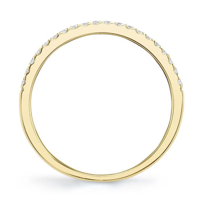 0.18CT DIAMOND RING IN 14K YELLOW GOLD