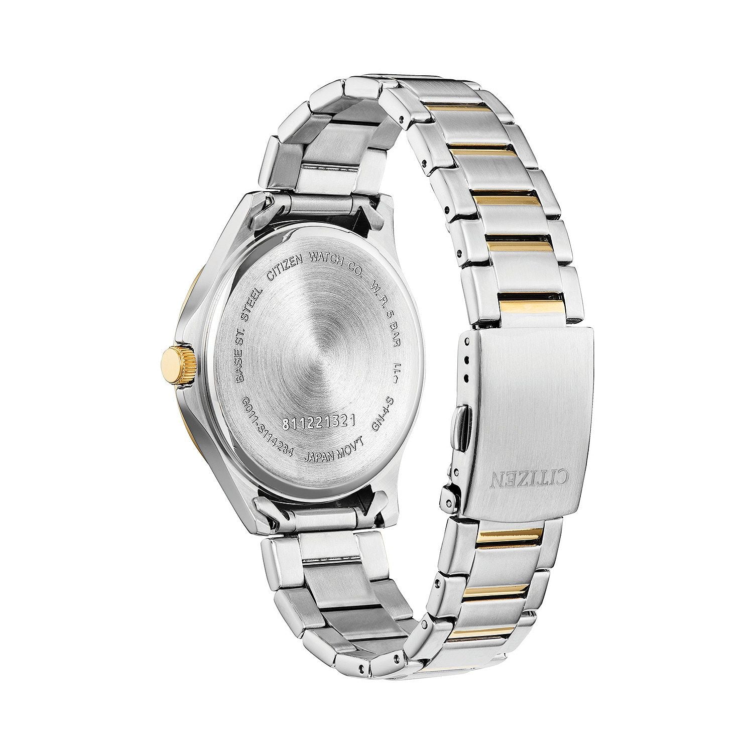 Citizen Two-Tone Stainless & Gold-Tone Silver Dial Steel Watch