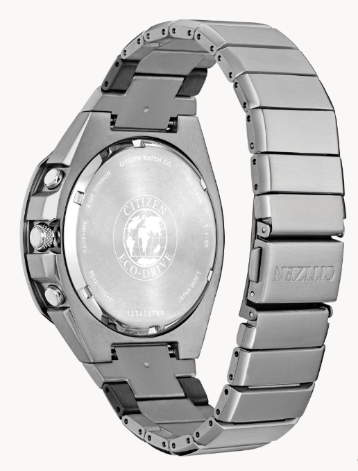 Citizen Super Titanium Armor | Eco-Drive Watch | Super Titanium | Black Dial | Chronograph | CA7058-55E - Brownee Jewelers