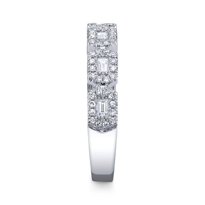 SHY CREATION | 0.46CT DIAMOND BAGUETTE RING | 14K WHITE GOLD | SC55011258 - Brownee Jewelers