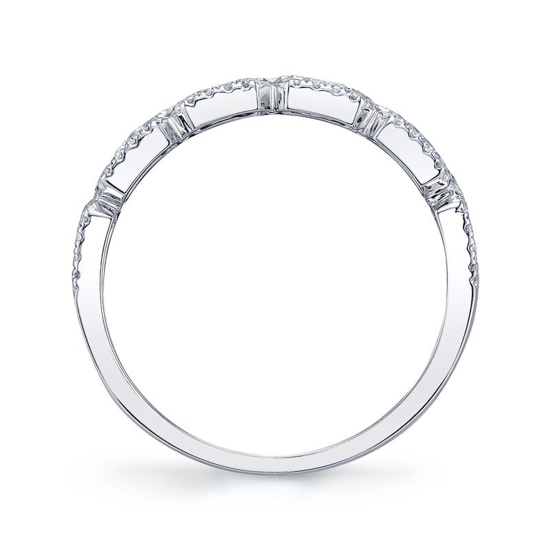 SHY CREATION | 0.46CT DIAMOND BAGUETTE RING | 14K WHITE GOLD | SC55011258 - Brownee Jewelers