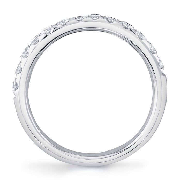 0.55 TOTAL CARAT WEIGHT DIAMOND BAND IN 14K WHITE GOLD 