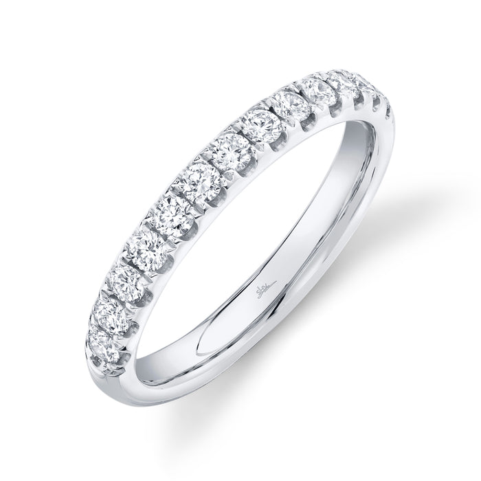 0.55 TOTAL CARAT WEIGHT DIAMOND BAND IN 14K WHITE GOLD 
