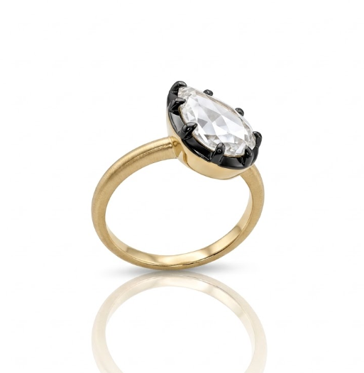 Pear Lab-Grown Diamond Solitaire Ring | 14K Yellow Gold | Diamond | Solitaire | Engagement Ring - Brownee Jewelers