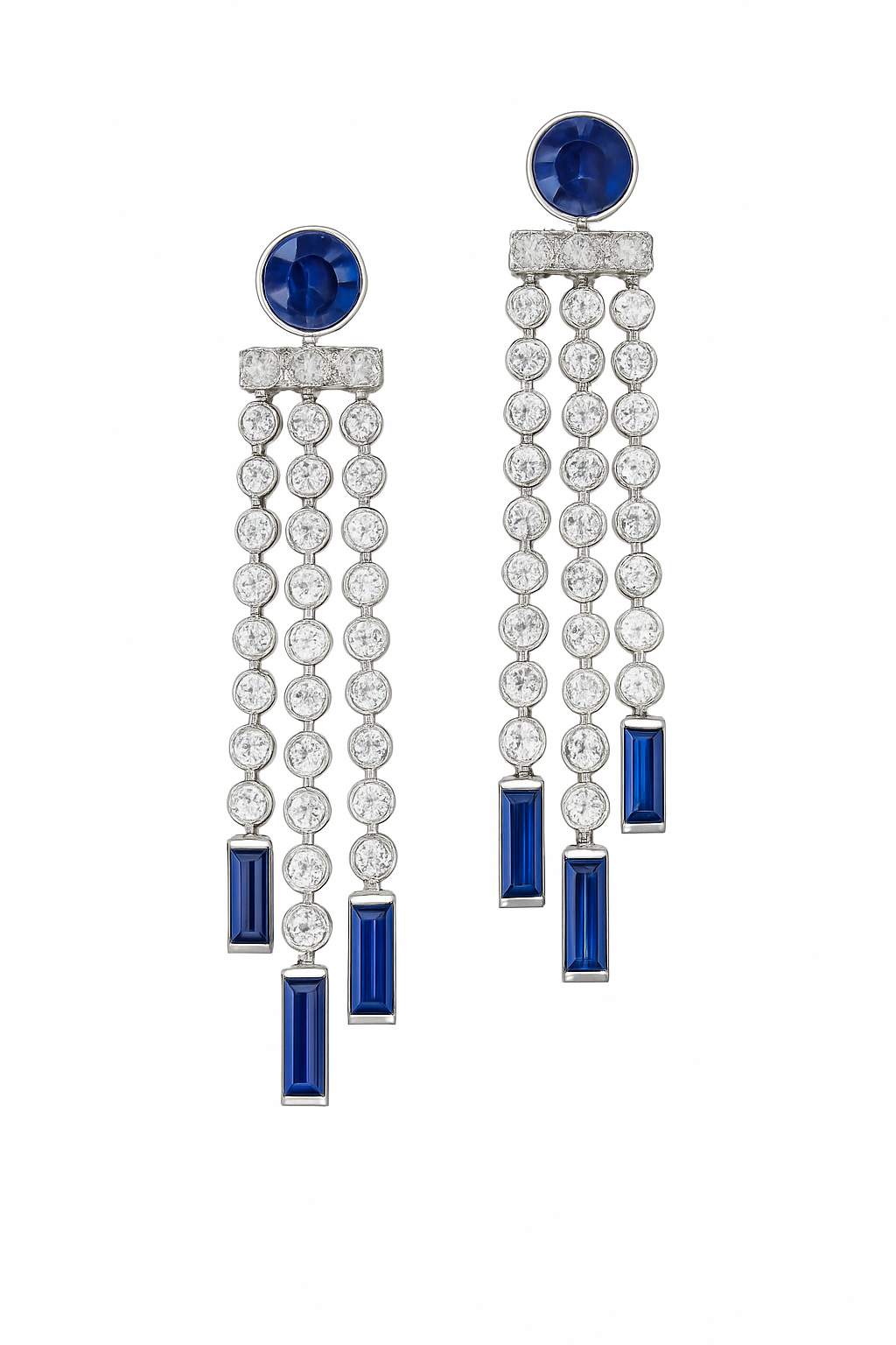 Waterfall Earrings Lab Grown