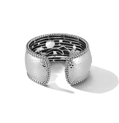 Sterling Silver Hammered Bracelet 