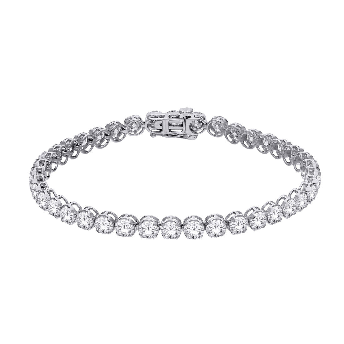 10.00 CTW Lab-Grown Diamond Tennis Bracelet