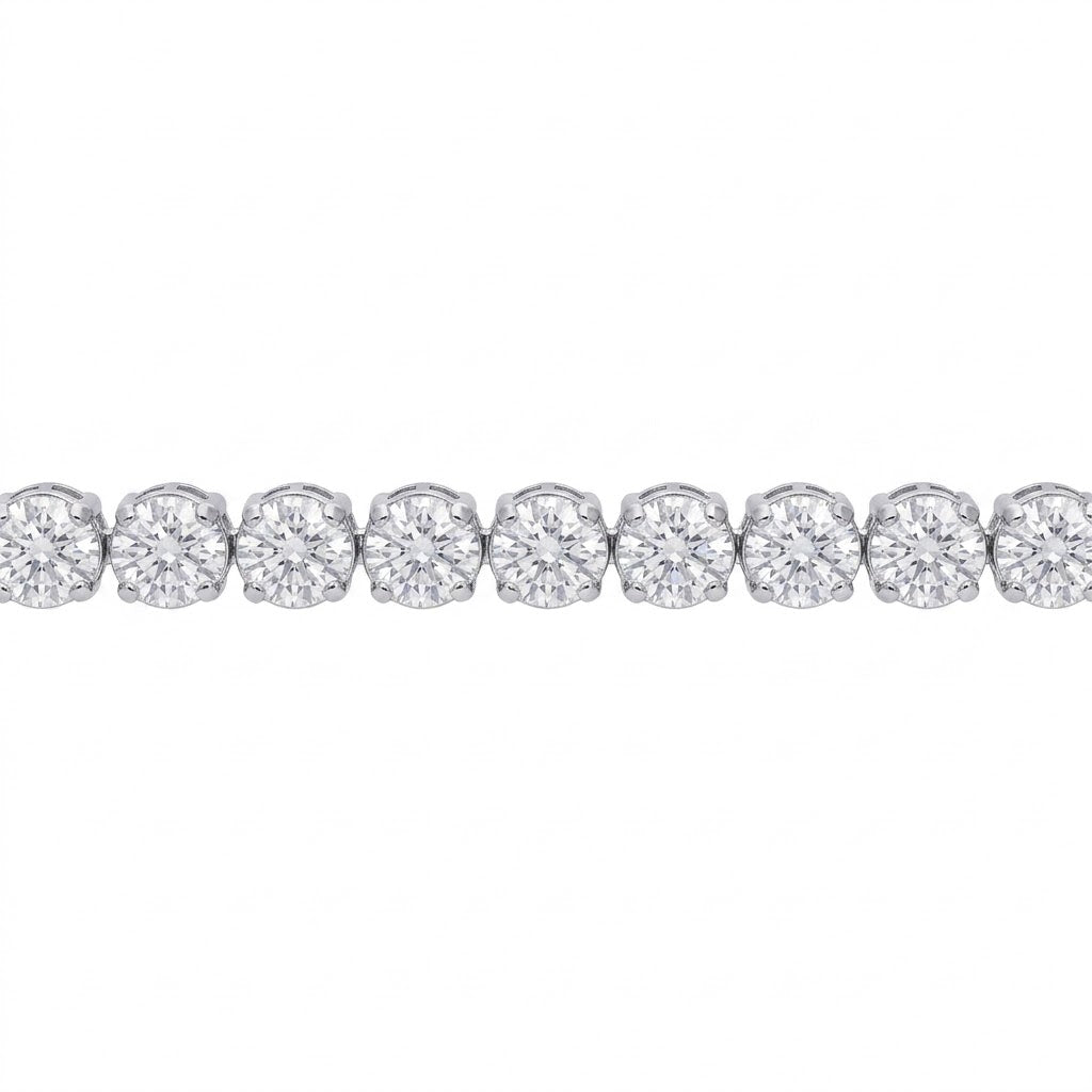 10.00 CTW Lab-Grown Diamond Tennis Bracelet