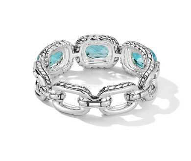 Sterling Silver Blue Topaz ring