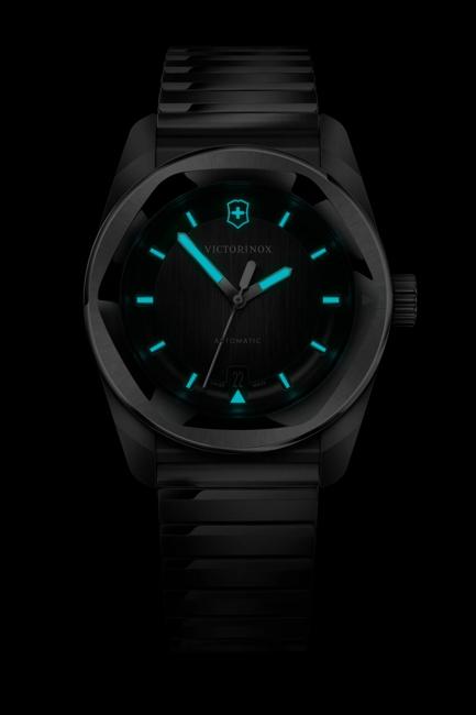 VictorInox Swiss Army Concept One Automatic | Stainless Steel Watch | 39mm | Black Dial | 242059 - Brownee Jewelers