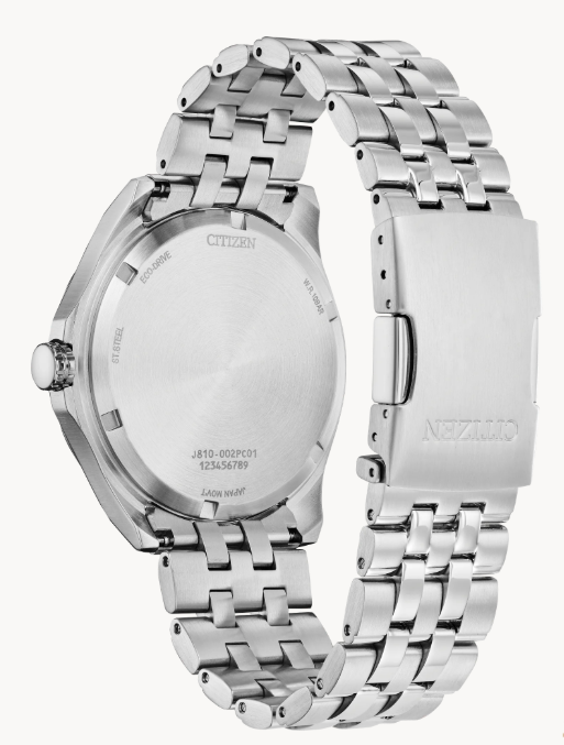 Citizen Corso | Men's Eco-Drive Watch | Silver-Tone Stainless Steel | Blue Dial | Stainless Steel Bracelet | AW1740-54L - Brownlee Jewelers