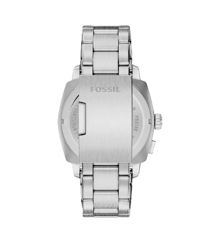 Machine Big Tic Watch | Fossil | Stainless Steel | 41mm Case | Negative Digital Display - Brownee Jewelers
