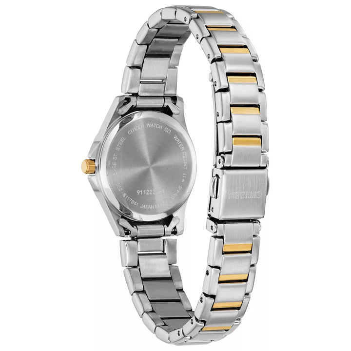 Citizen Ladies Two-Tone Stainless Steel Watch | Blue Dial | EQ0595-55L - Brownee Jewelers