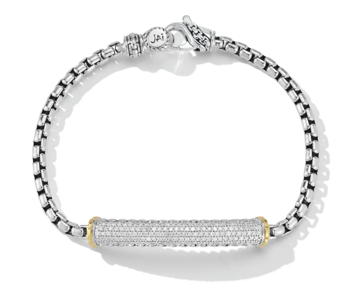 Two tone Diamond Bracelet