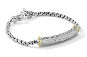 Two tone Diamond Bracelet