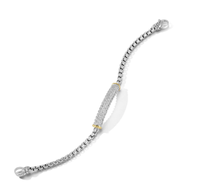 Two tone Diamond Bracelet