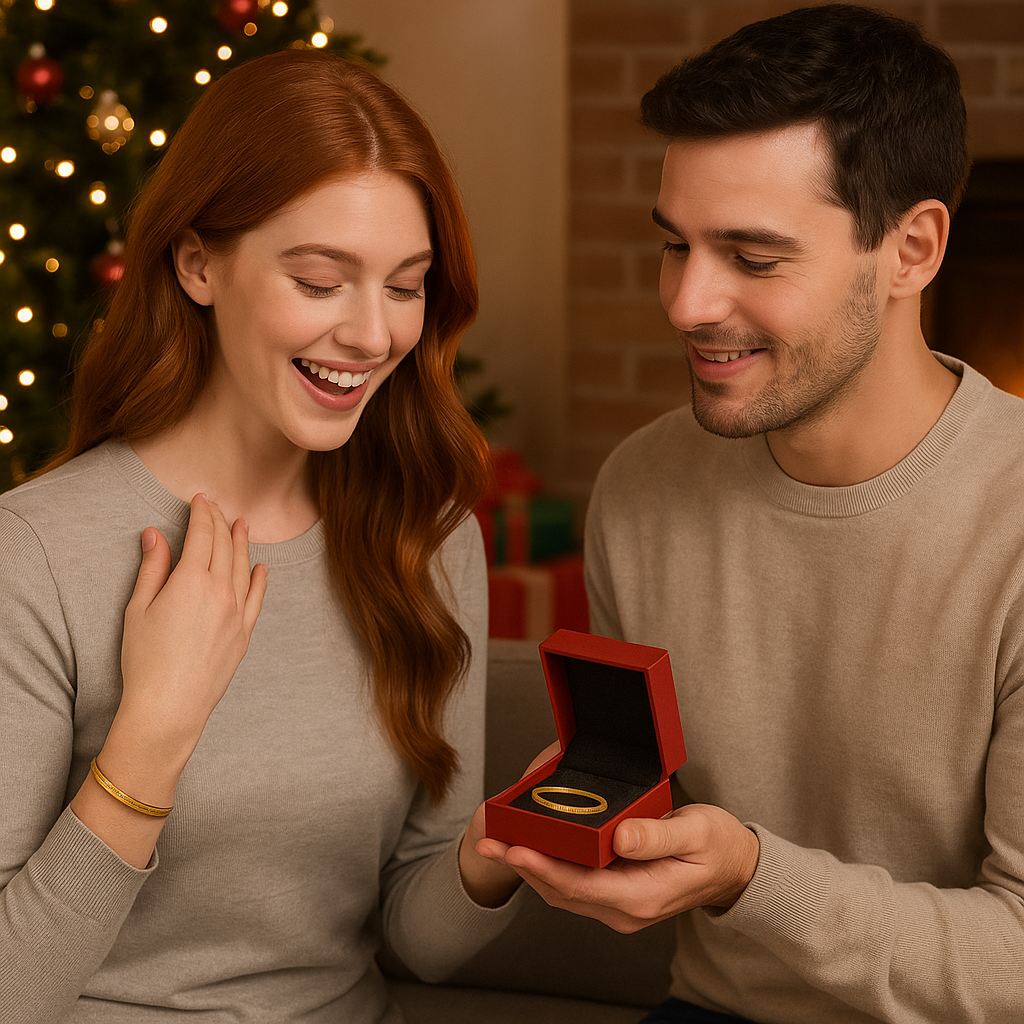 Green emerald yellow gold bangle 