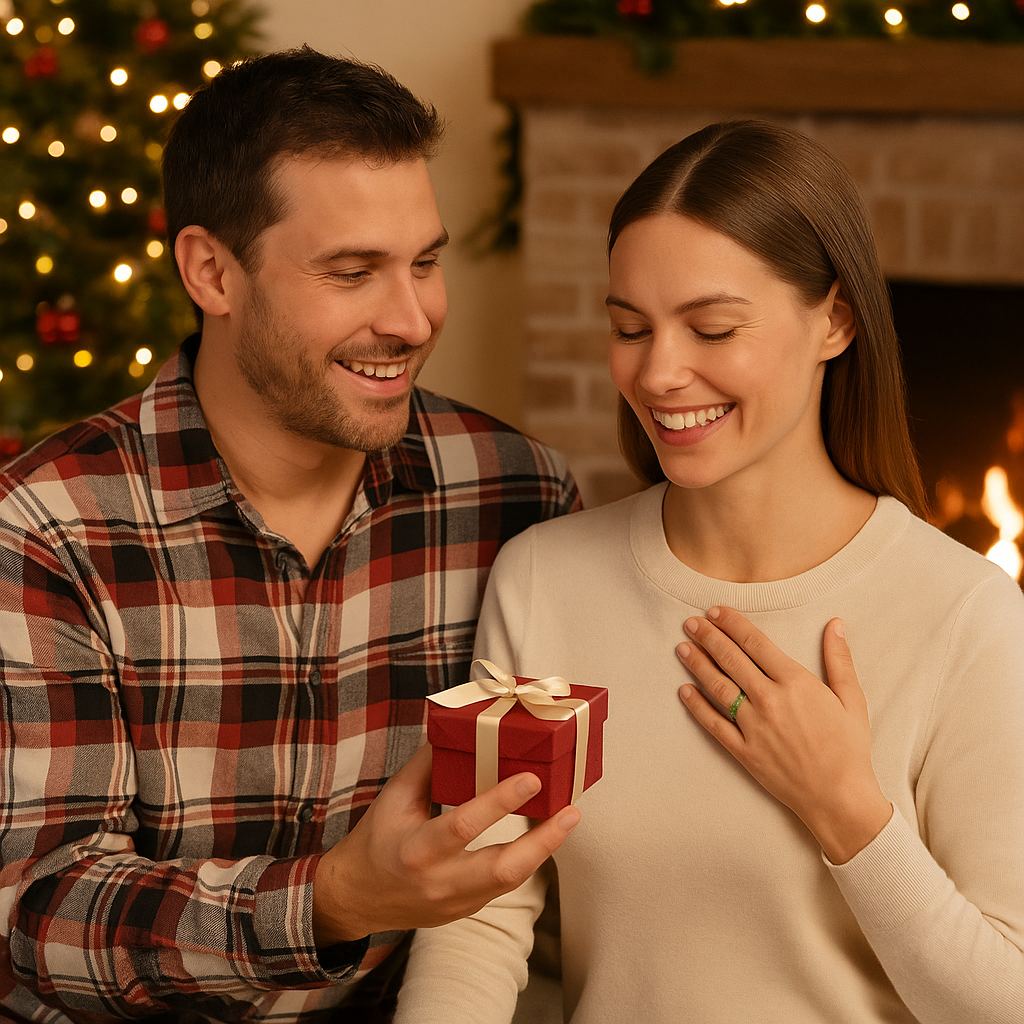 Brsuhed Gold Tsavorite Statement Ring