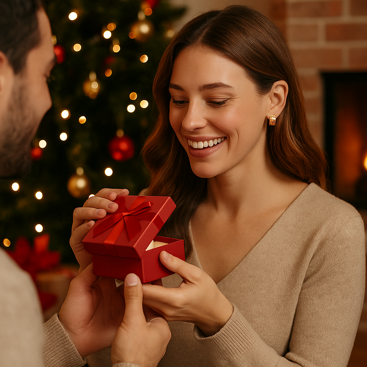 Multi color sapphire hoop earrings 