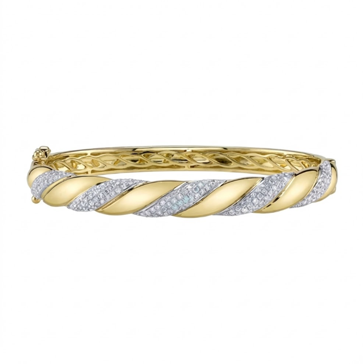 The Ripple Radiance Bangle