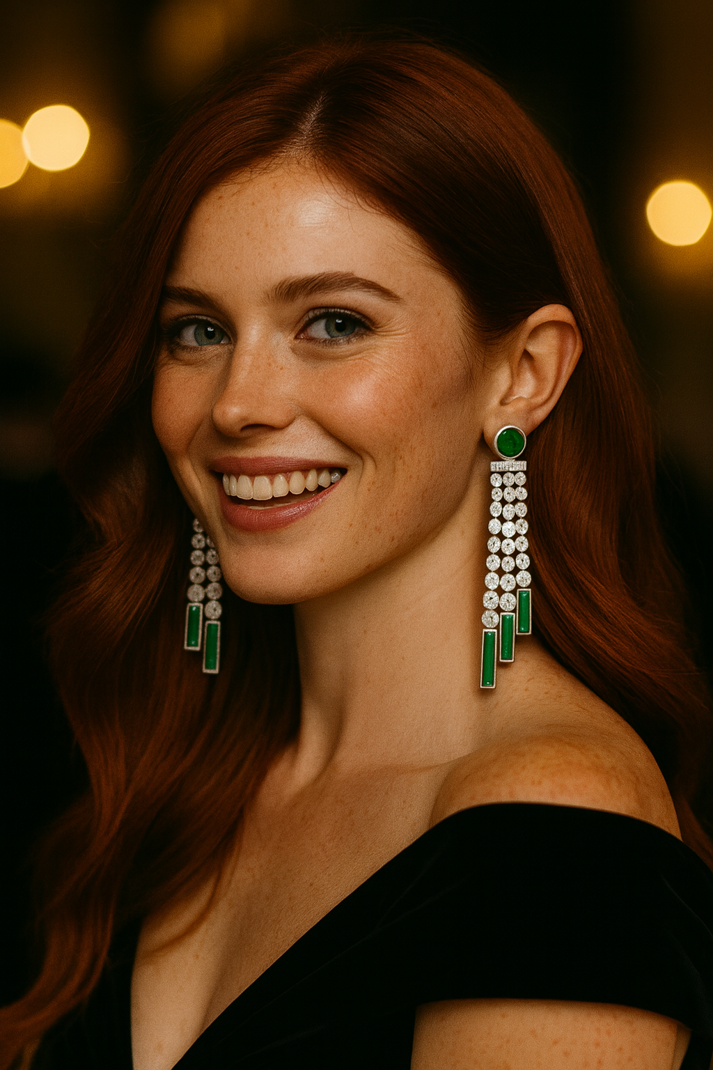 Waterfall Earrings Lab Grown