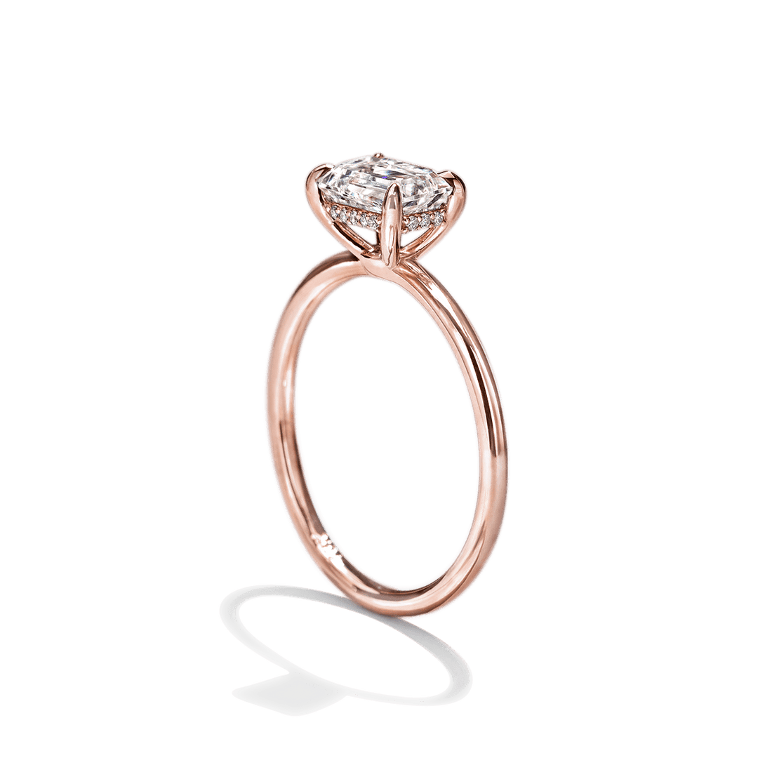 East-West Pixie Engagement Ring