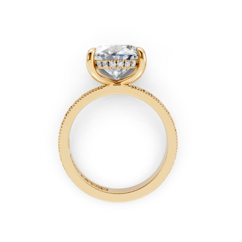 Oval Lab-Grown Diamond Engagement Ring