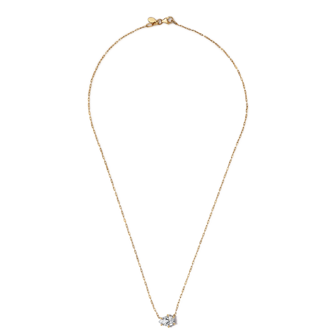 Pear Diamond Pendant