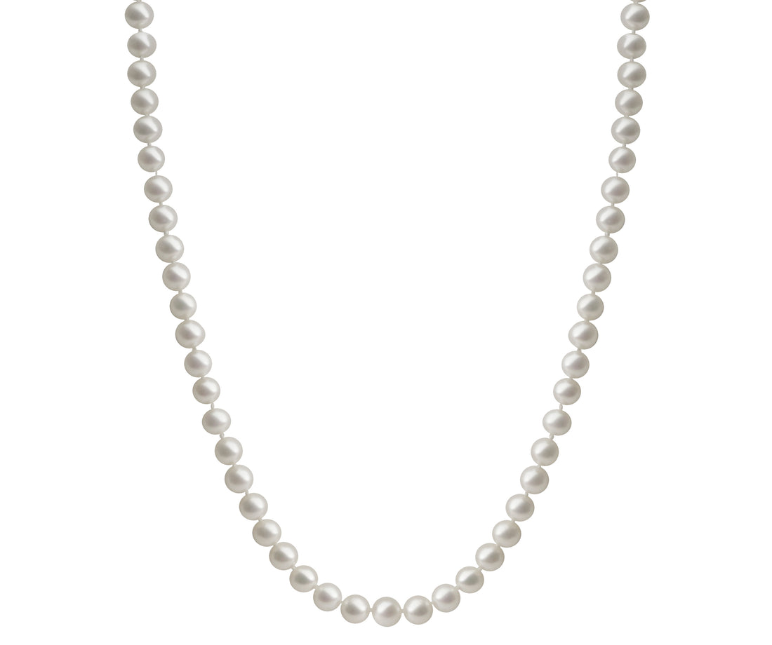 5–5.5mm Freshwater Pearl 18-Inch Necklace