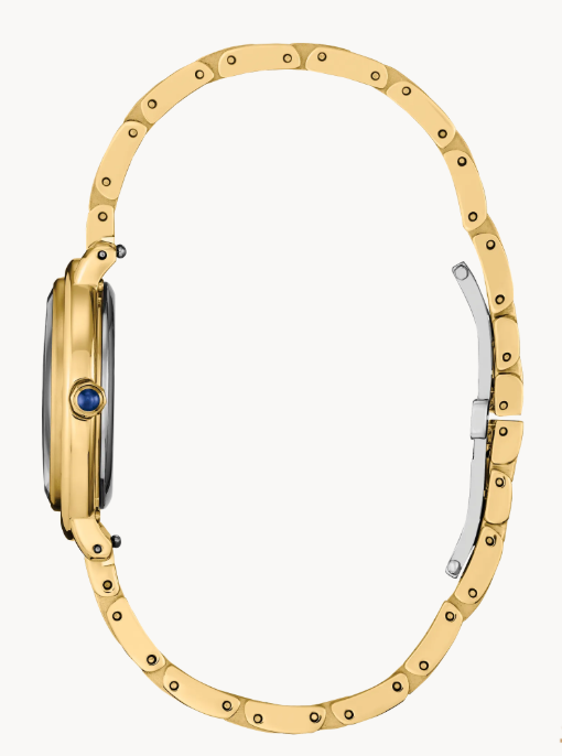 Classic lines and hints of romance make this newest piece to our women’s collection, the Citizen L Arcly, a glamorous addition of sustainable luxury