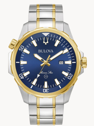 Bulova two tone Marine star watch