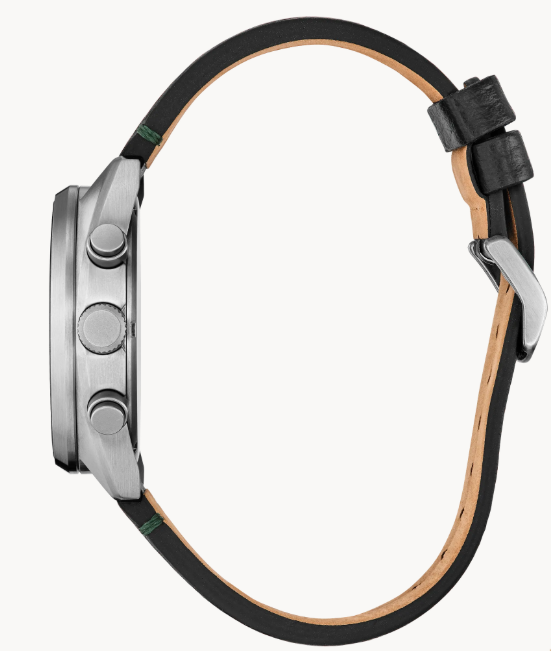 Take action and show your inner drive with the versatile styling of the latest Sport Casual chronograph