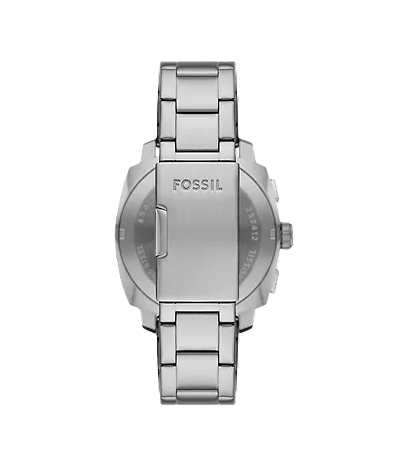 Machine Chronograph Watch | Fossil | Stainless Steel | Black Dial | 22mm Bracelet - Brownee Jewelers